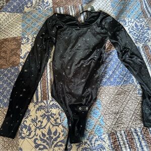 Wild Fable Black Starry Bodysuit